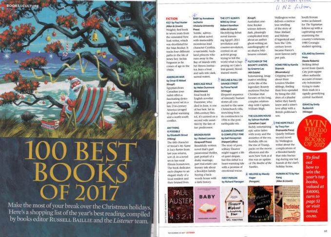 best 100 books 2017